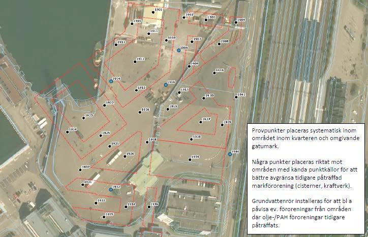 PM Markföroreningar inom detaljplaneområde 1 (DP1), Västerport Varbergs kommun Kompletterande undersökning syfte och omfattning För: Varbergs