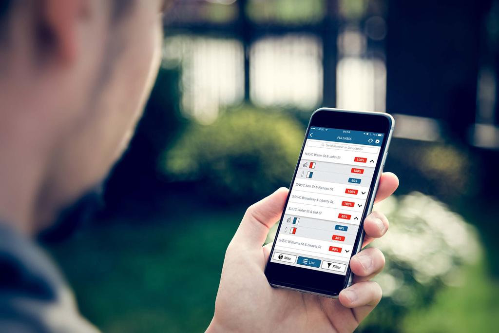 Plattformen BigBelly är en innovativ plattform med över 50.