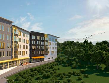 Några av Hemsös pågående projekt Sandbyhov, Norrköping Fastighetskategori: Äldreboende, utbildning och vård. Projekttyp: Stadsutvecklingsområde Projektyta: 17 000 kvadratmeter exkl.