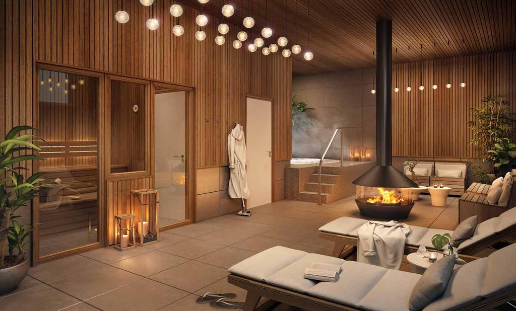 I Elverket handlar "lev större" bland annat om att ha ett eget spa med bubbelpool