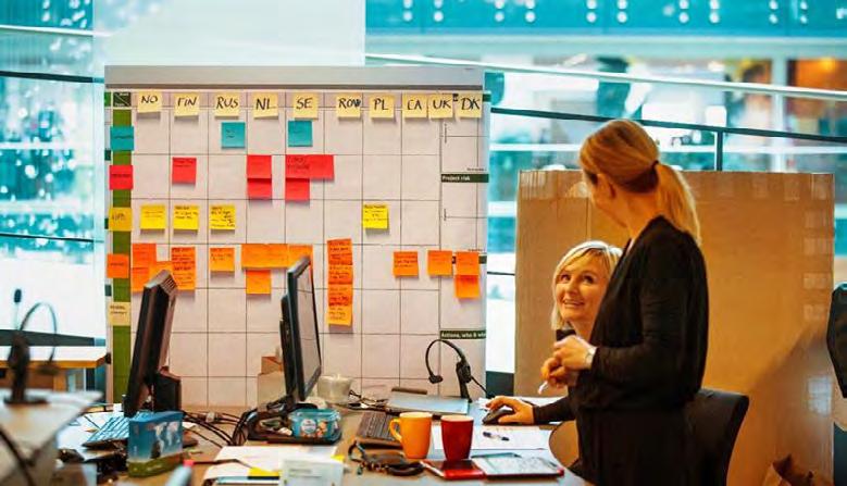 Vi sätter upp interna kreativa byråer för utveckling av digitalt innehåll och medieinköp.