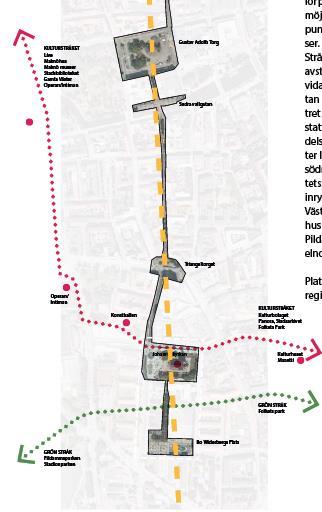 Platsen Precis i anslutning till station Triangelns södra uppgång, i kv. Dekanen, finns en del obebyggd mark där ett konstmuseum skulle kunna lokaliseras.