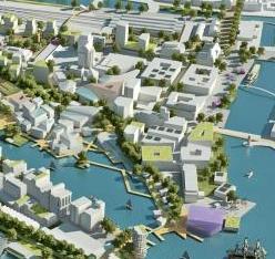 Pågående stadsplanering En fördjupad översiktsplan för Nyhamnen var under 2016 på samråd och är planerad att ställas ut våren 2017.