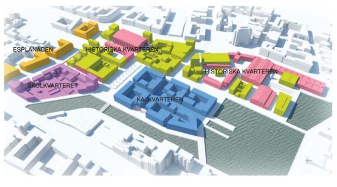 Platsen Varvsstaden, i sydöstra delen av Västra hamnen, är ett centralt omvandlingsområde som är på gång att utvecklas från industri till blandad stadsbebyggelse.