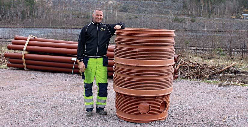 PIPES FOR LIFE PIPELIFE Lätt och snabbt med Pipelifes brunnar Häv&Gräv valde Pipelifes produkter till de båda VA-projekten Norra Kungssten och Vånga