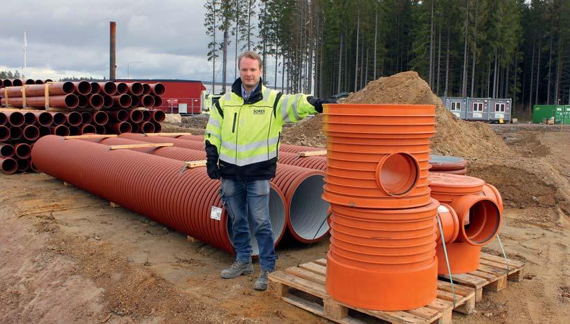 RÖRPOSTEN Mässor med Pipelife på plats Vi har valt Pipelifes produkter till projektet ELP-norra, säger platschefen
