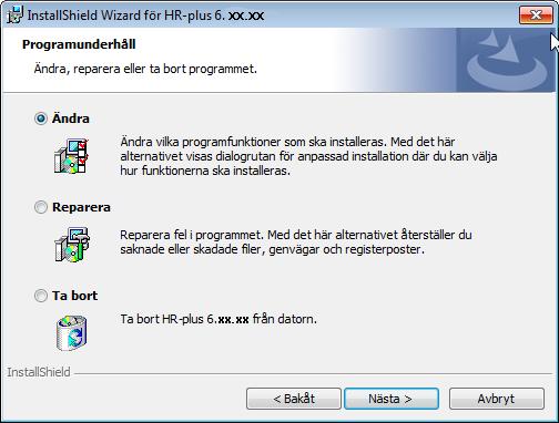 9 Installationsprogrammet ska då starta med välkomstbild. Klicka på Nästa. Anm.: Om du redan har installerat version 6.
