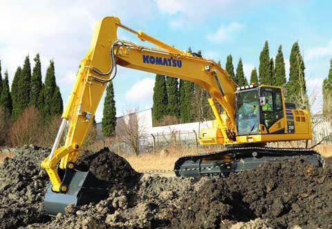 Säkerhet först Optimal arbetsplatssäkerhet Säkerhetsfunktionerna i Komatsu PC290LC/NLC-11 uppfyller alla de
