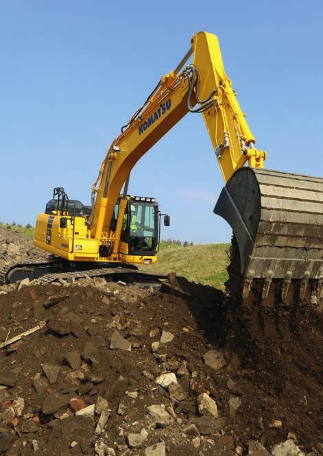 Kvalitet du kan lita på Komatsu kvalitet Med hjälp av den senaste datorteknologin och grundliga tester uppfyller Komatsus utrustning de högsta kvalitetskraven.