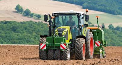 För att uppnå säkert och effektivt arbete måste en kraftfull anslutning mellan traktor och redskap åstadkommas.
