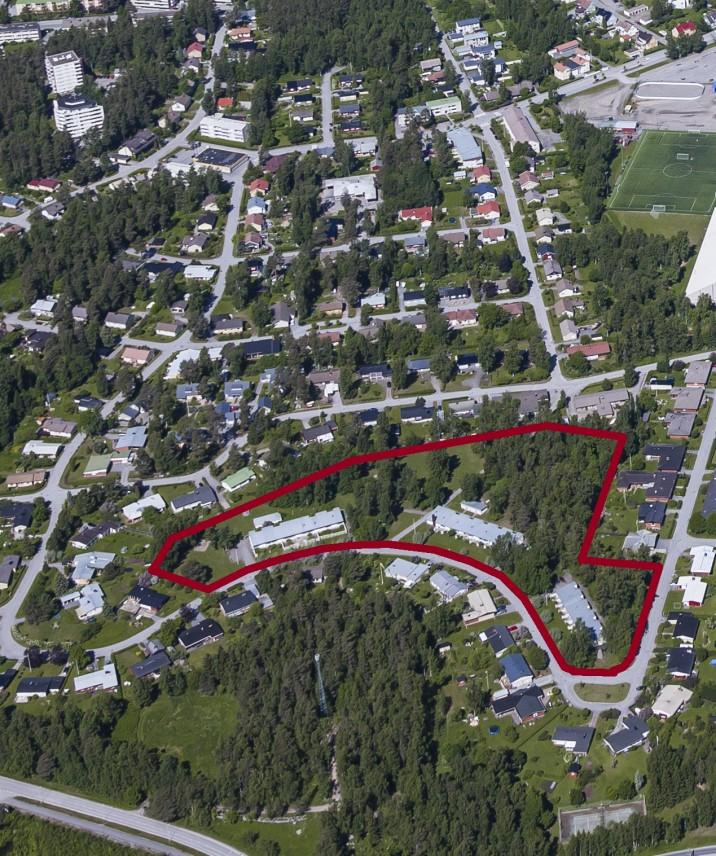 Samalla kaavoitetaan uusia tontteja kadun toiselle puolelle., ja mahdollisesti yksi koulutontin pohjoispuolelle. 3.