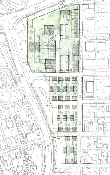 Avsikten är att studera områdets utvecklingskapacitet för olika framtidsscenarier så, att området sedan kan detaljplaneras i etapper, efter behov.