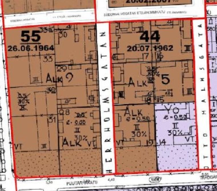 2. Detaljplaner som varit framlagda till påseende och torde färdigställas inom den första hälften av 20