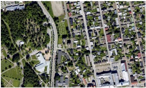 ampumarata-alueen laajentaminen. 2.2 Ändring av detaljplan för kvarteren 5 och 9 i stadsdel 1, Centrum På kvarteren råder byggförbud för ändring av den föråldrade detaljplanen.