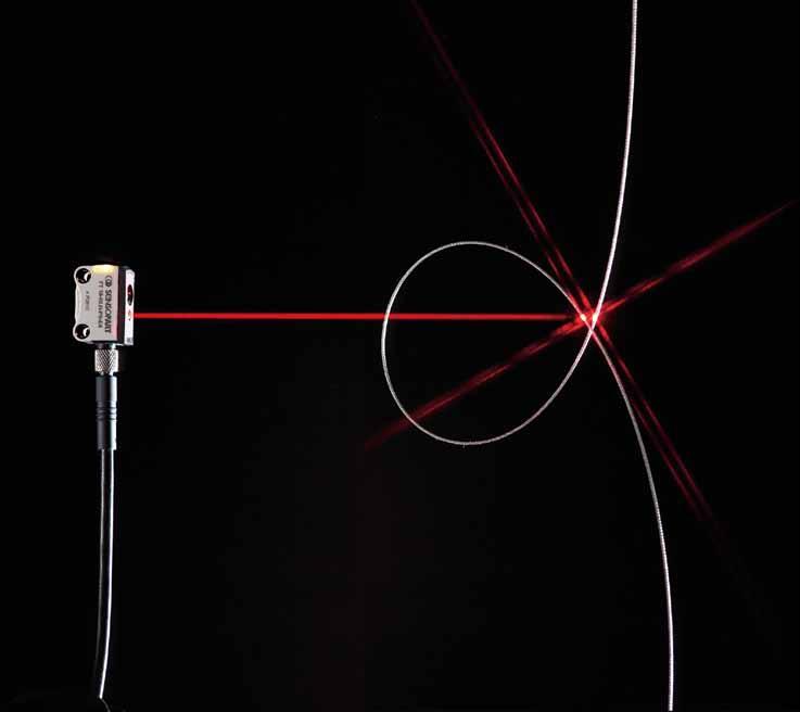 Nyheter SensoPart Miniatyrlaser F10 Marknadens första och enda miniatyrfotocell med laser som ljuskälla.