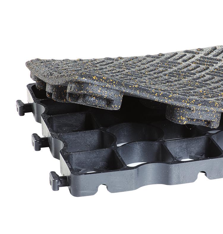 för leder! Unik isoleringsförmåga tack vare Ecoraster bottenlager.