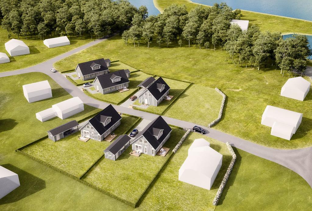 2 3 Nybyggda villor mitt i skärgårdsdrömmen Vackra Pukavik, mellan Sölvesborg och Karlshamn, är för många ett riktigt semesterparadis. Nu har du chansen att bo här året om.