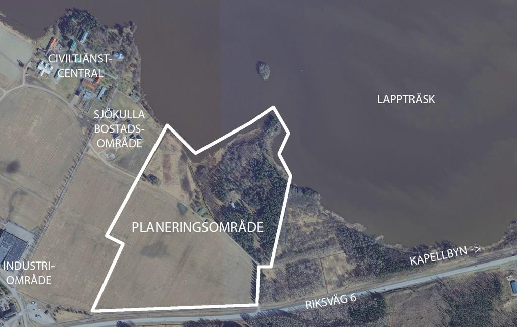 Kommunens vatten-, dagvatten- och avloppsvattenlinjer följer riksväg 6.