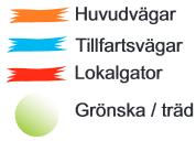Trafik och tillgänglighet Gatunät Pharmaciaområdet ligger vid den södra infarten till staden. Området är omringat av 3 huvudgator; Almungevägen, Tycho Hedens Väg och Rapsgatan.