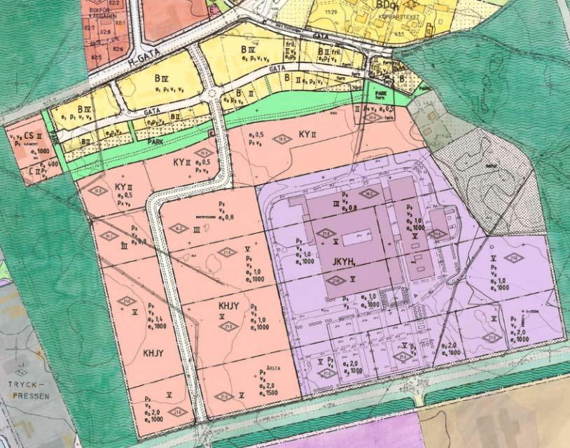 Kvarteren Boktryckaren och Alfabetet (DP 00 20077) Detaljplanen för kvarteren Boktryckaren och Alfabetet vann laga kraft 2004.