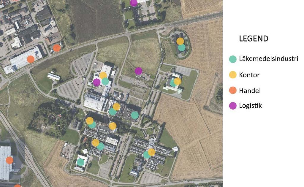 Allmän områdesbeskrivning Fyrislunds industriområde och Boländerna utgör två av Uppsalas större verksamhetsområden belägna i stadens östra del.