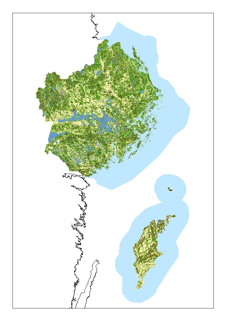 Kvalitetsutvärdering av nationella marktäckedata Region B