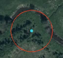 barr. Mellan granskog (väst) och åker (öst). ID: 8 NMD: 3 Åker RT: 118 Temp.