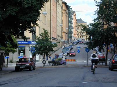 Bergsgatans avstängning behålls.