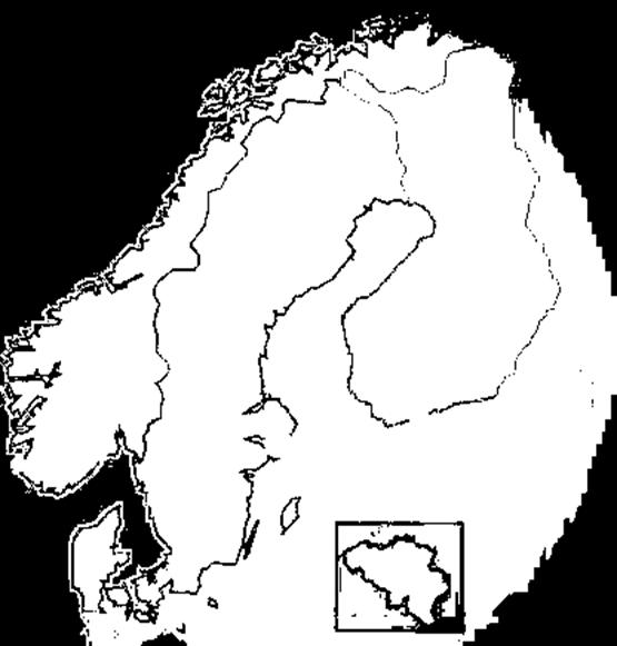 % 1 % Börsvärde: 9,1 mdkr 2) Norge Sverige Finland