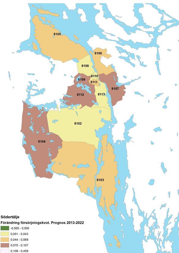 46 (66) SÖDERTÄLJE PL-8102 Järna PL-8103 Hölö-Mörkö PL-8104 Vårdinge PL-8105 Enhörna PL-8106 Brunnsäng-Grusåsen PL-8107 Östertälje