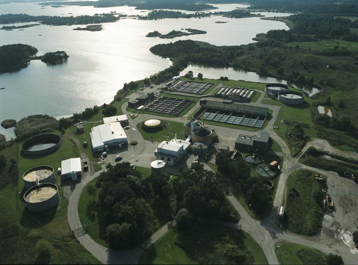 Avloppreningsprocess i Kalmar