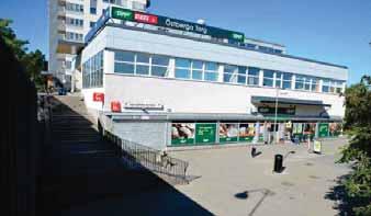 Stadsrum som isolerar resurser Den byggda