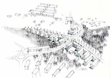 Abshirini KTH Arkitekturskolan Förändringar i gränssnittet mellan stadsdelar Förändringar i gränssnittet mellan stadsdelar Gärdsås mosse BERGSJÖN nya kvarter KORTEDALA nya kvarter BERGSJÖN KORTEDALA