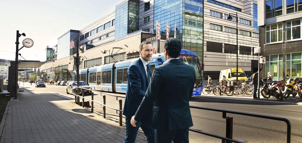 OTILLGÄNGLIGT Solna Business Park 2.0 Solna Business Park är som namnet antyder en p lats för business. Big business.