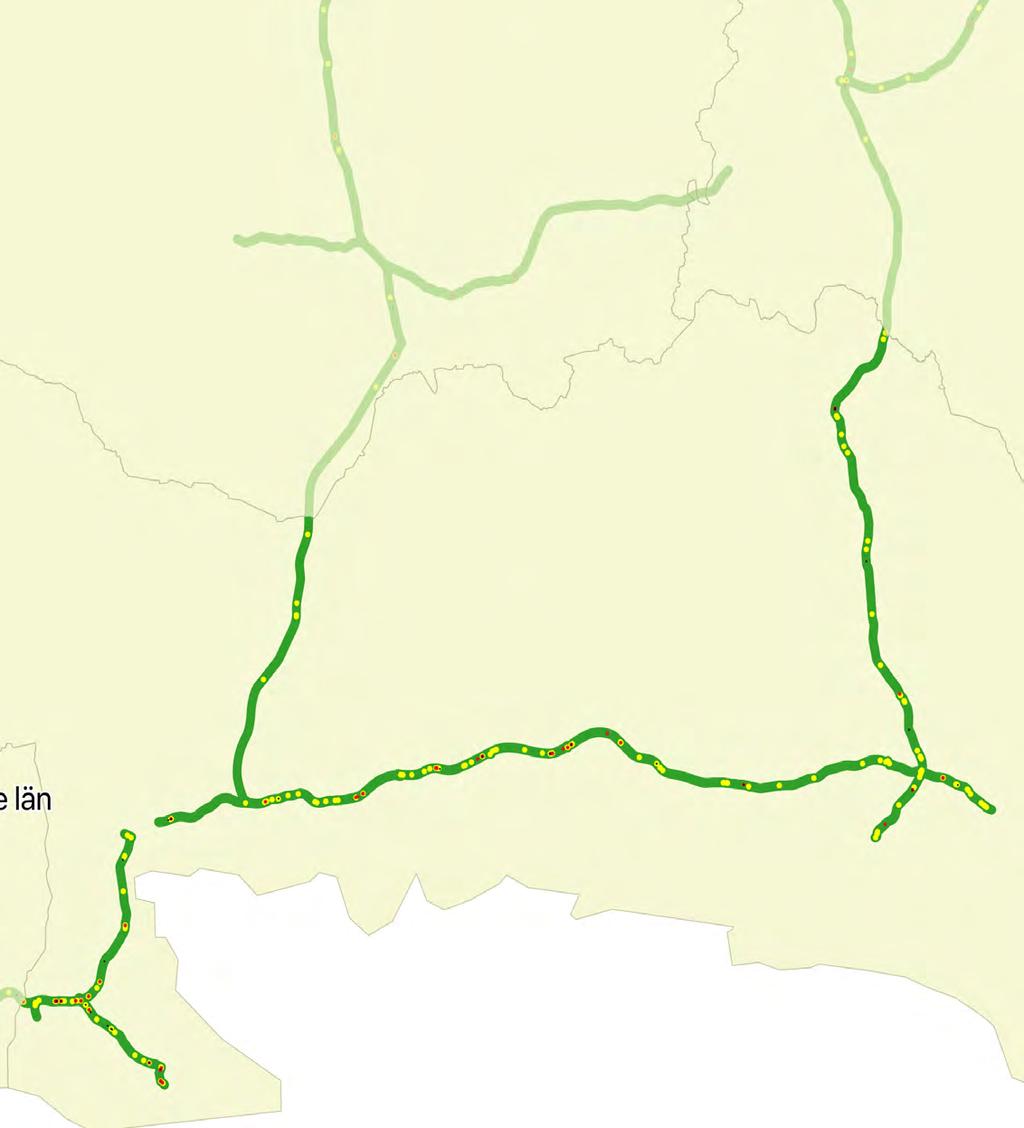 Vägkvalitetskarta Blekinge