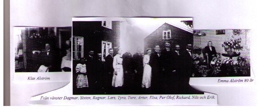 15 Emma Carolina flyttar till Borgstena och gifter sig med Klas Edvard Ahlström och bosätter sig i Avelstomten. De får femton barn.