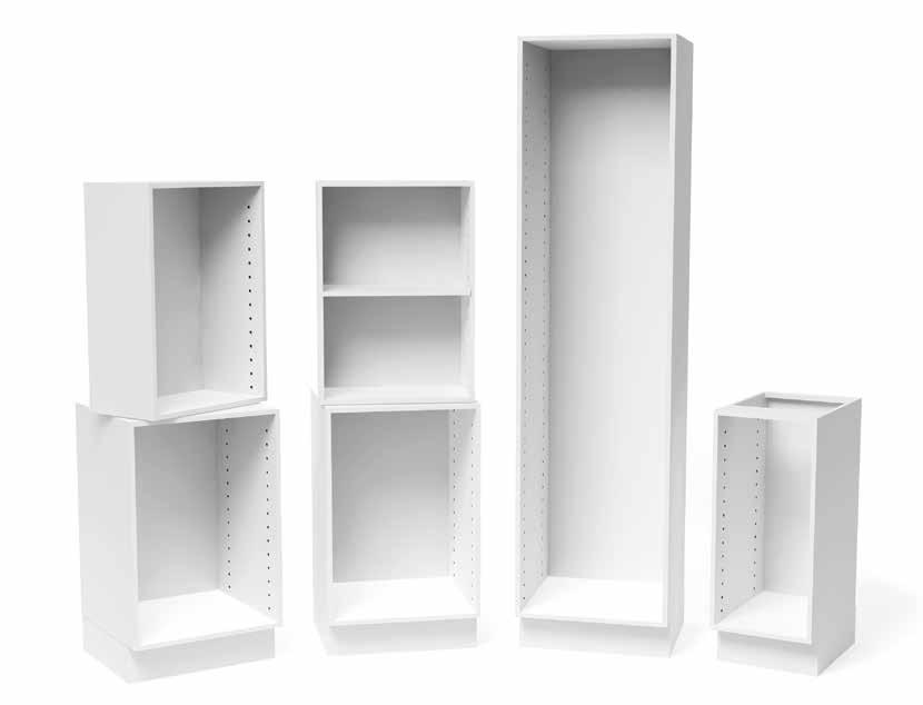 Leverans av hela kök LASERKANTAD Laserkantade stommar / Plusstommar UTMÄRKT MILJÖVAL LIB levererar laminerade stommar i valfri storlek.