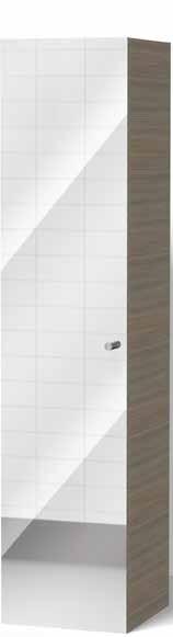spegelkant i akrylplast med kärna av MDF 700x500x19 Vägghängd spegel med spegelkant i akrylplast med kärna av MDF 800xx19 Handdukshållare med fyra gripklor