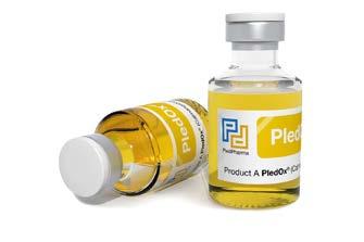 PledOx 9 VERKNINGSMEKANISM OCH BEHANDLINGSSTRATEGI FÖR PLEDOX PledOx är ett lågmolekylärt enzym-mimetikum som tillhör substansklassen LowMEM (Low Molecular Enzyme Mimetics).