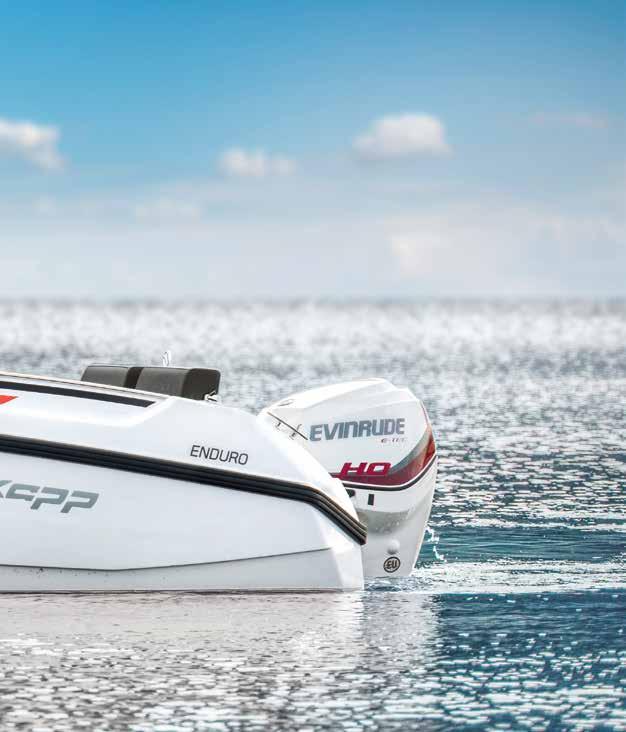 ENDURO 550 Kompakt kvalité Enduro 550 är en genomtänkt båt,