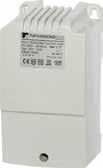 TRANSFORMATORER T40 omvandlar 230 Vac till 24 Vac. 230 Vac -> 24 Vac, 38 VA 230 Vac, < 38 VA 24 Vac, 38 VA IP54 Tillåten omgiv.temp. 0.