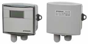 ..50 C (fukt) (temperatur) 0...10 Vdc, 2 ma / 4 20 ma < 600 Ω 0...10 Vdc, 1 ma / 4 20 ma < 600 Ω IP54, kabel nedåt Tillåten omgiv.temp. -50.