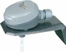 NEDERBÖRDSGIVARE 2 Kabelanslutning 24 Vac/dc, < 2 VA IP65 1 X M16 80 x 82 x 55
