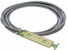 ..10 V utgång, reläutgång 24 Vac/dc, < 1 VA 0...10 Vdc, kondensationsinformation 24 Vac/dc, 1 A, reläeffekt IP54, kabel nedåt Tillåten omgiv.temp. 0...50 C Kabelanslutning M16 med två buntband på rör (Ø10.