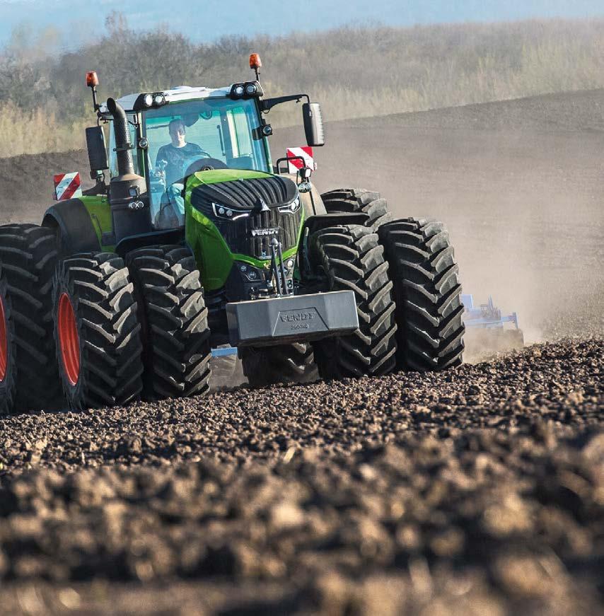 Ett mästerverk med ledande Fendt-teknik inkopplad.