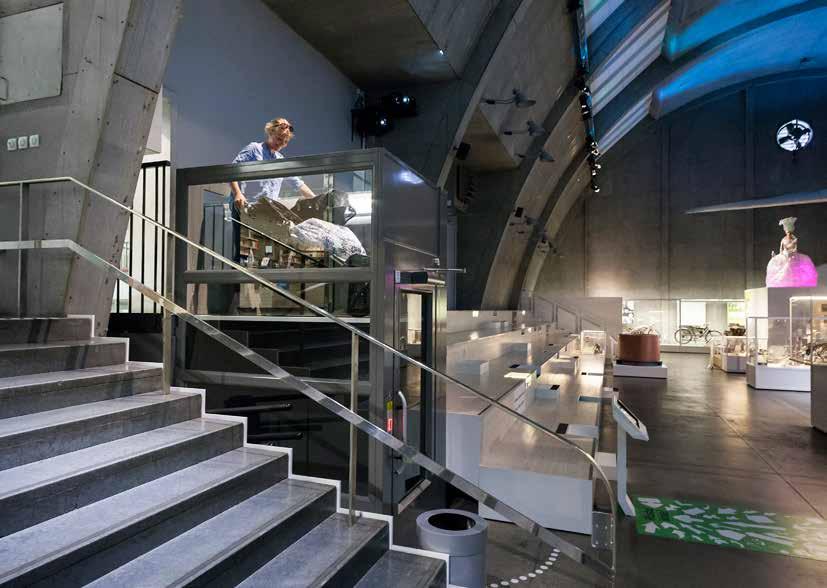 Mot MegaMind! När du är färdig i entrén kan du ta dig genom museet för att komma till MegaMind.