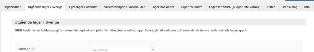 Steg 2. Ansökningar, anmälan, rapporterings och deklarations inlämning Tips inför användning av tjänsterna När du arbetar i formuläret, se till att trycka på knappen Spara emellanåt.