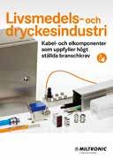 där det finns risk för direktkontakt eller stänk av livsmedel eller dryck.