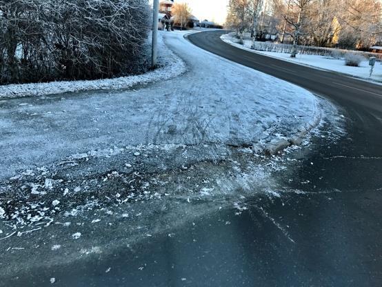 reflexer 21 Umeväg infart mot Nöjesgatan