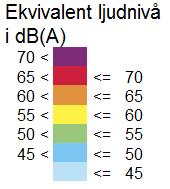Väg Antal fordon Andel tung trafik (%) Hastighet (km/h) ÅMD (st) Zetterlunds väg 460 3 30 Bylevägen 163 3 30 Tabell 6.7. Järnvägstrafik enligt utökad trafikering i dubbelspår.